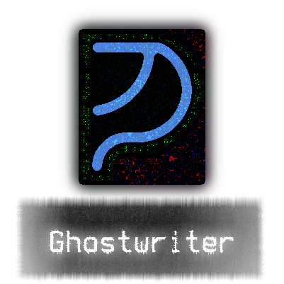 A promo image for Ghostwriter