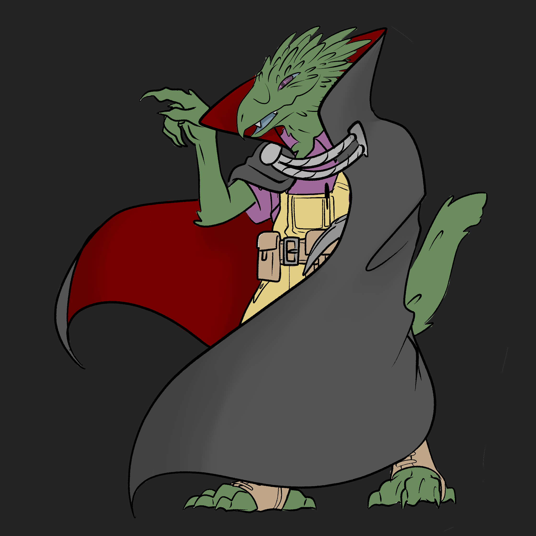 The promo image for Khcenac, drawn by xenopera